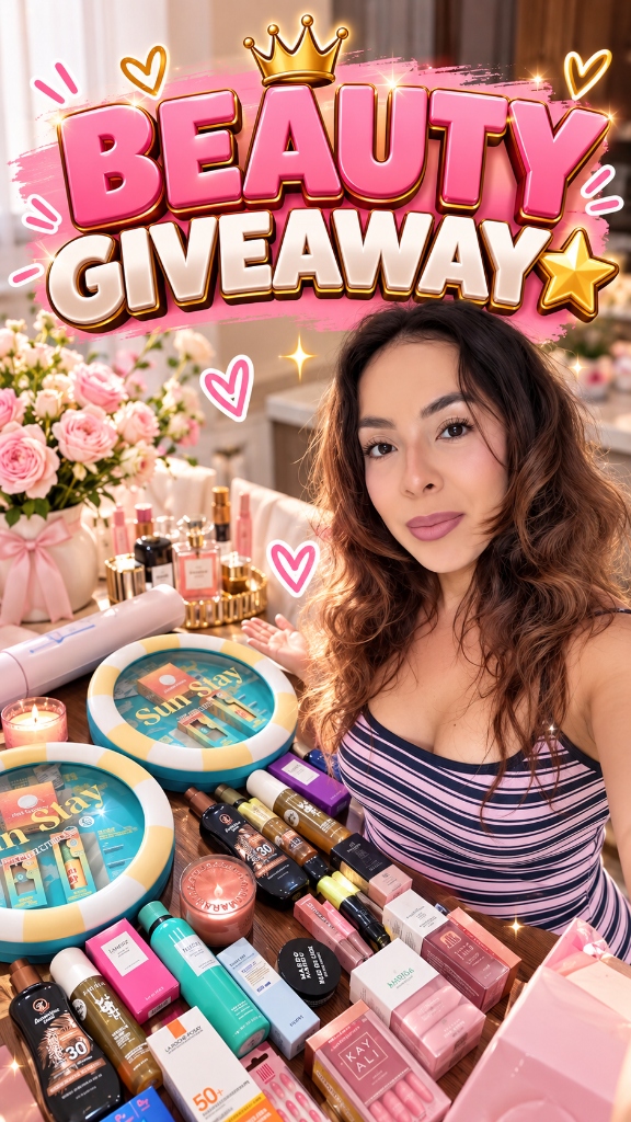 @michellepaaz Deluxe Beauty Giveaway Showcase